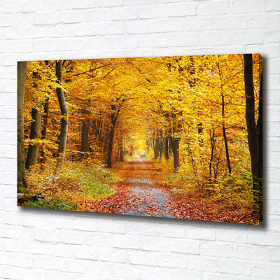Autumn Forest - Wrapped Canvas Print