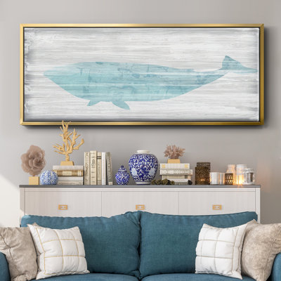 Baleine IV - toile encadrée