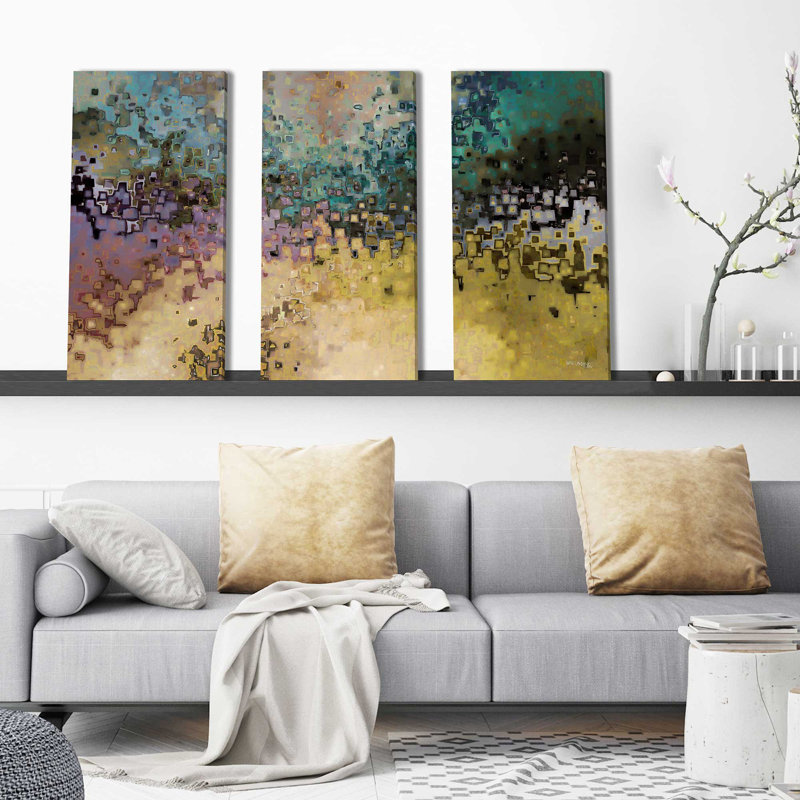 "What We Will Be.  1 John 3:2" By Mark Lawrence 3 Piece Graphic Print Set On Canvas