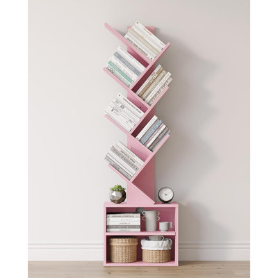 Bibliothèque à 6 niveaux, bibliothèque haute avec cabine de rangement