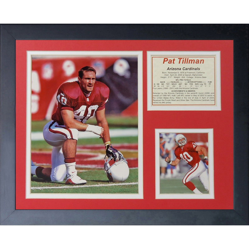 Souvenirs encadrée pat tillman