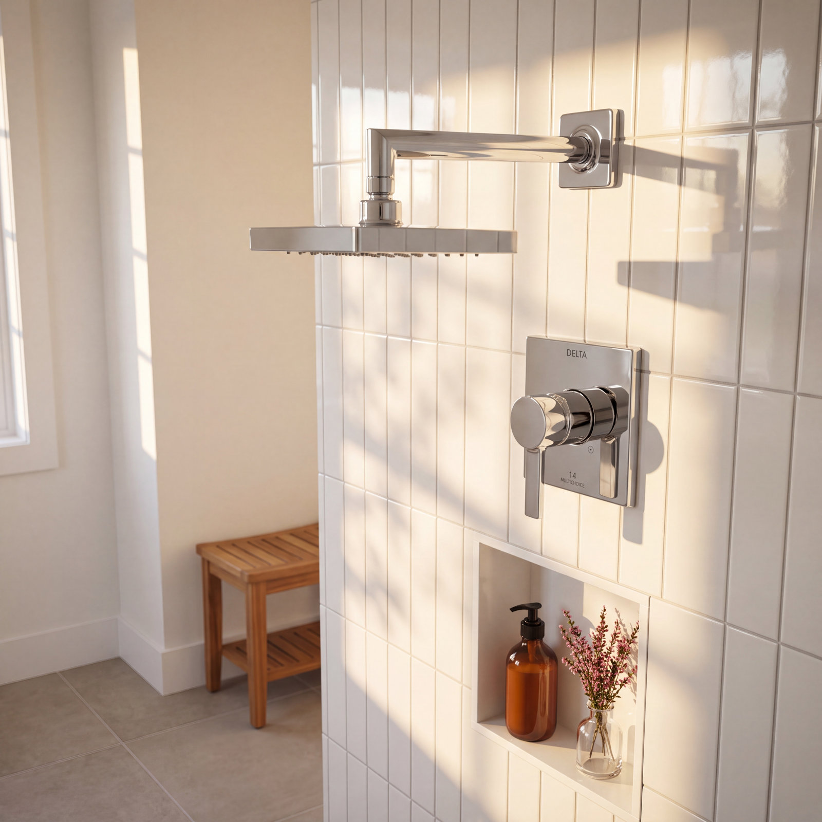 Vero 14 Series Single-Function Shower Faucet, Chrome