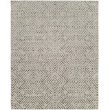 Vires Geometric Area Rug in Gray