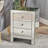 Lera Mirrored Glass Top 3 - Drawer End Table