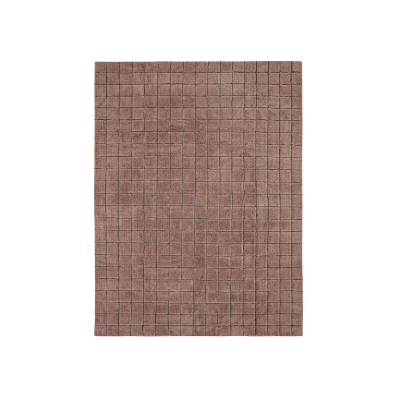 Mosaic Wool Geometric Area Rug, Rectangle 7'6" x 9'10"