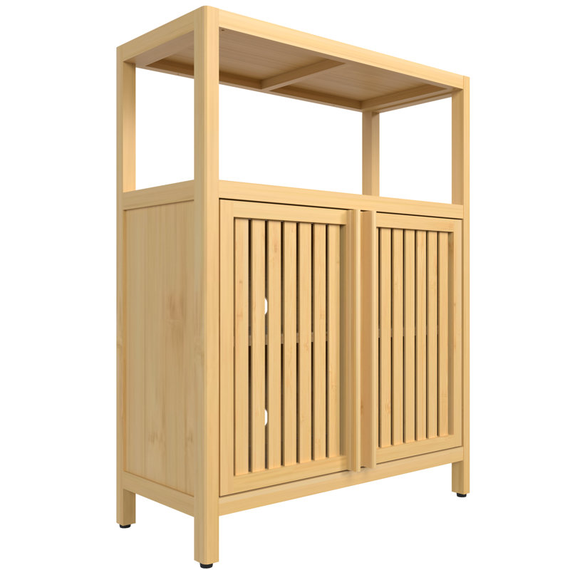 Armoire de salle de bain Nikoll, Naturel
