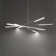 Erik 8 - Light Dimmable LED Sputnik Modern Linear Chandelier