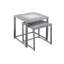 Nesting Table,Set of 2,Side,End,Metal,for Living Room,Bedroom