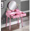 Ensemble coiffeuse et tabouret Liannon-2047896967