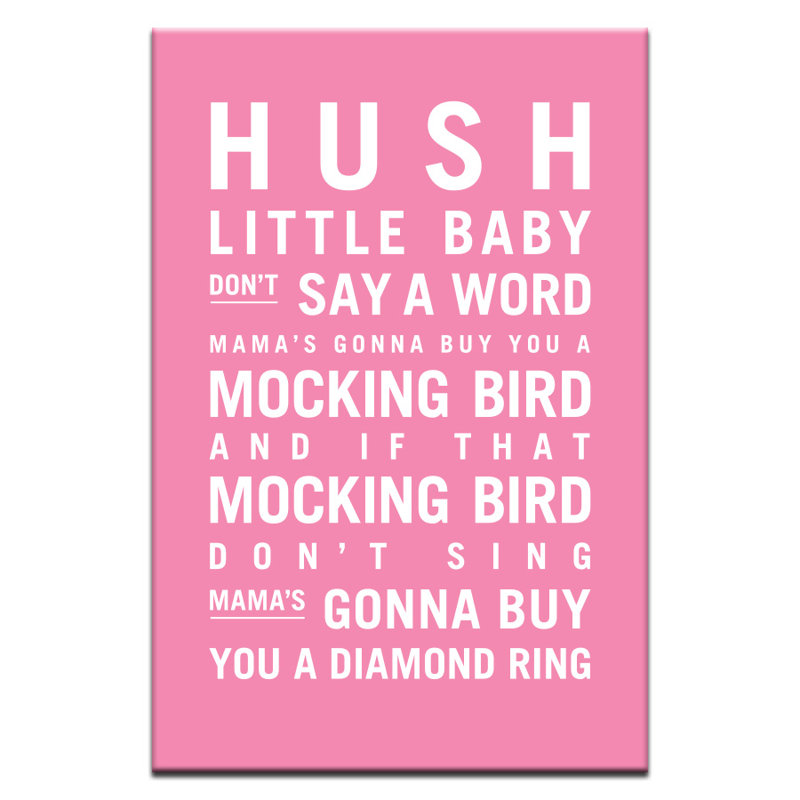 Nursery - Print on Canvas