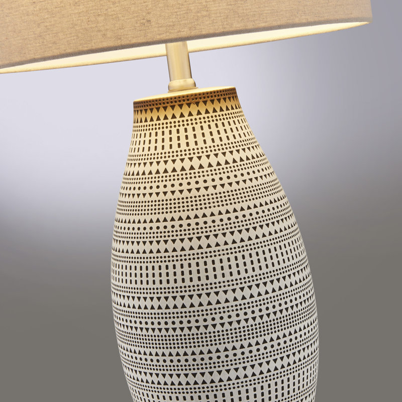 Lampe de table en céramique Kele