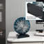 Statue abstraite de décoration de bureau, ensemble 1 pièce, parfaite pour le bureau, la chambre à coucher et le présentoir de table-1745988080