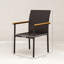 Ensemble de 2 chaises de salle à manger Outsunny