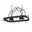 Elana Steel Handcrafted Rectangle Hanging Pot Rack
