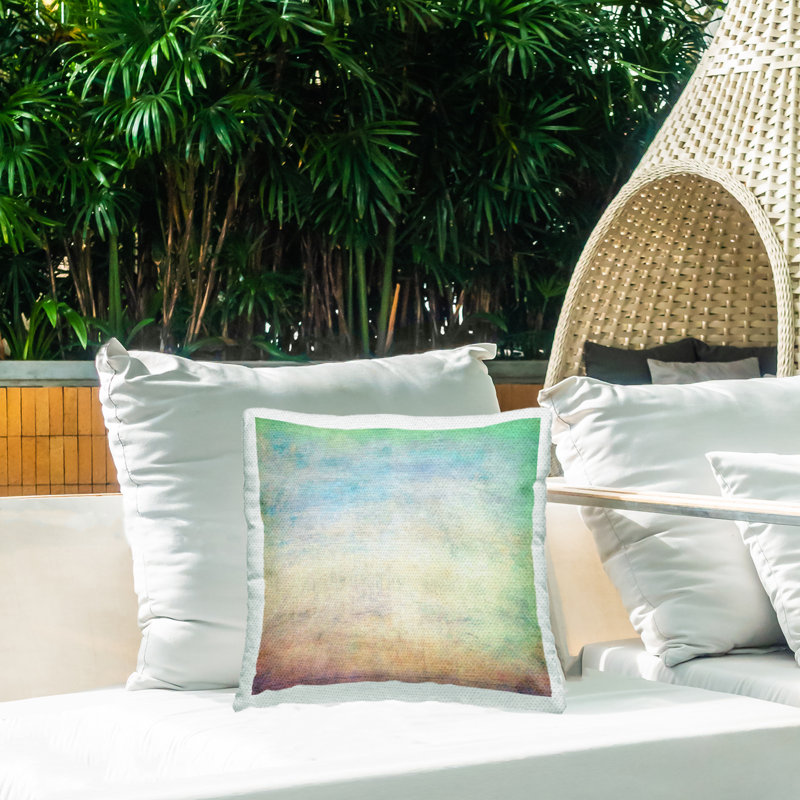 Coussin d'extérieur Rainbow Abstract