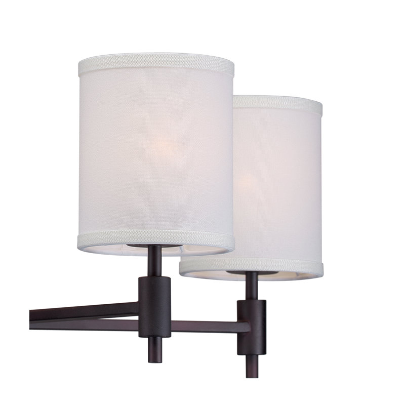 Zanesfield 5 - Light Dimmable Classic / Traditional Chandelier, Antique Bronze