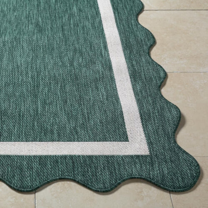 Tapis tissé à la machine Skiles, Rectangle 7 pi 10,5 po x 10 pi 0,1 po