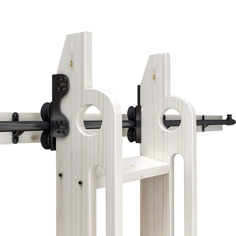 Accessoire / pièce d'échelle pliante en acier noir (sans échelle), 13,2 pi