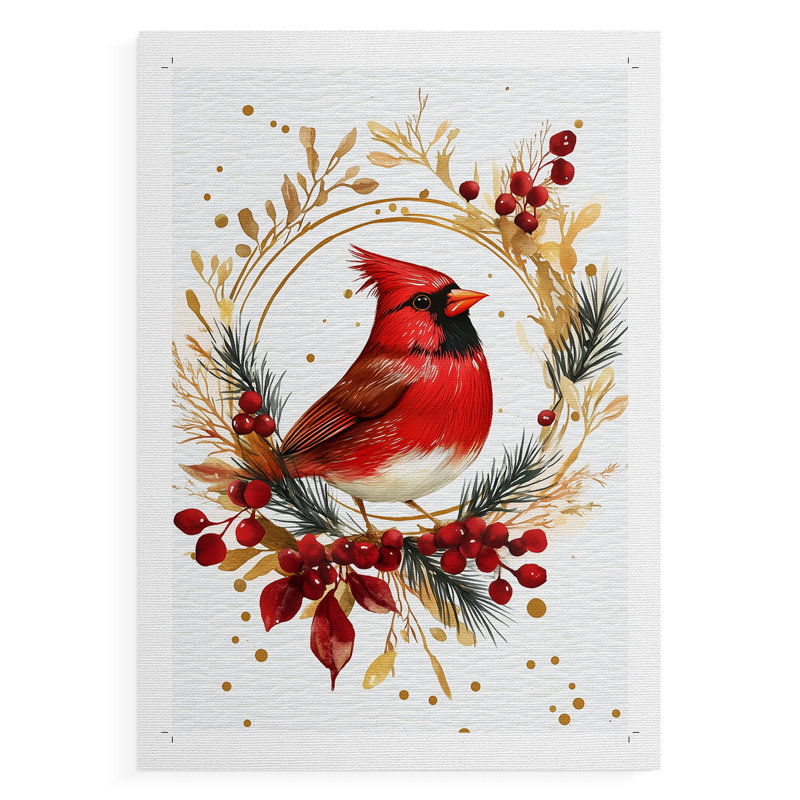 Art des Fêtes de Noël - Impression sur toile seulement