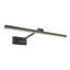 Reed 25In LED Adjustable Picture Light 3000K In Black-31628137-31628138