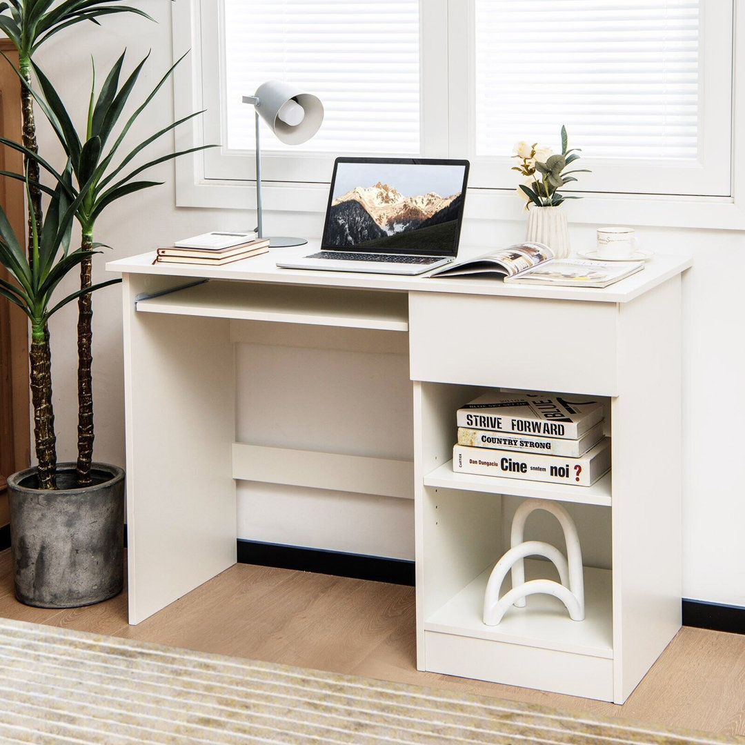 108Cm W Rectangular Computer Desk