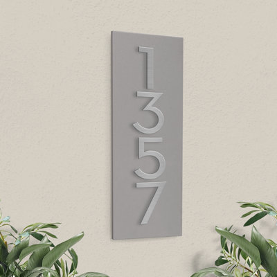Wall Address Plaque