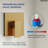 Pressure-Balanced Rainfall Shower System, High-Pressure Rain Shower Head with Rough-in Valve-117466005