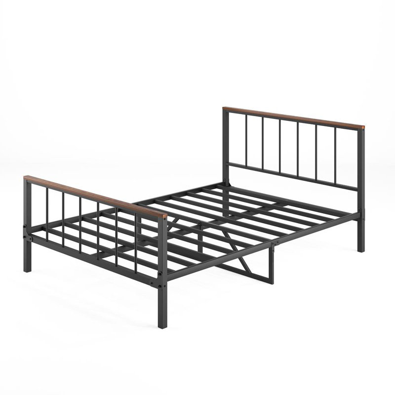 Full Platform Bed Frame (Black)