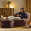 icon Orb Chenille Accent Chair and Milano Round Footstool, Gold-1997396068