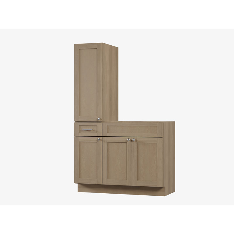 Meuble-lavabo simple 45 po Disar, Chêne naturel