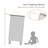 Commode 4 tiroirs Carnetta