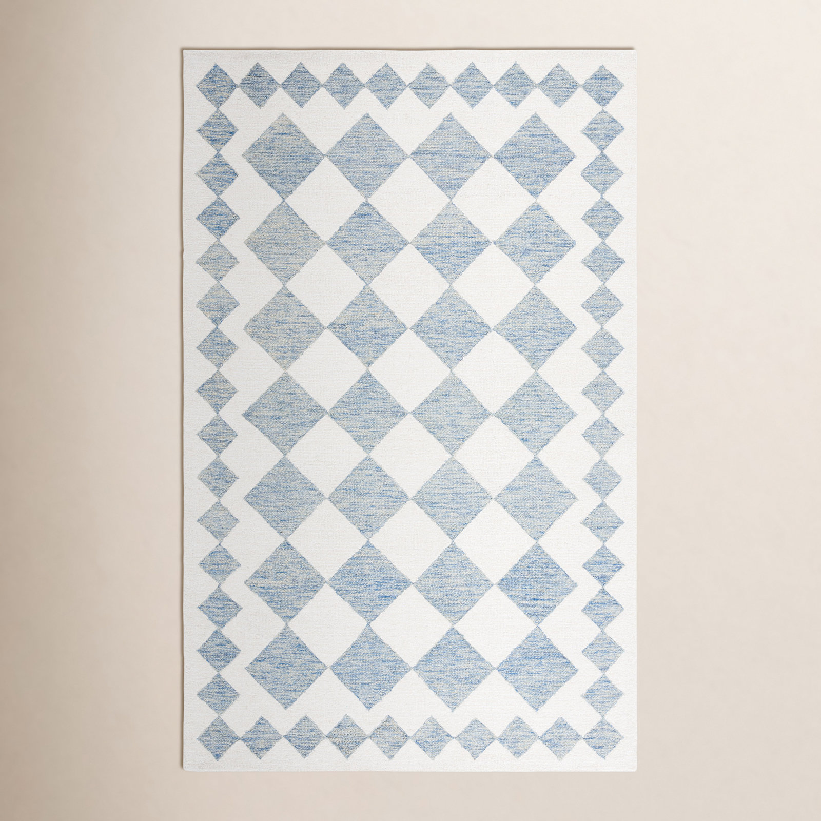 Claude Hand-Woven Geometric Rug, Rectangle 6' x 9'