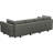 Upholstered Sectional Reversible-454827858
