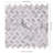 Marello Herringbone 12 in. x 13 in. Polished Marble Mosaic Floor and Wall Tile