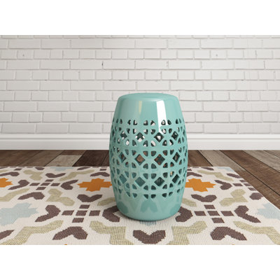 Eufaula Ceramic Accent Stool