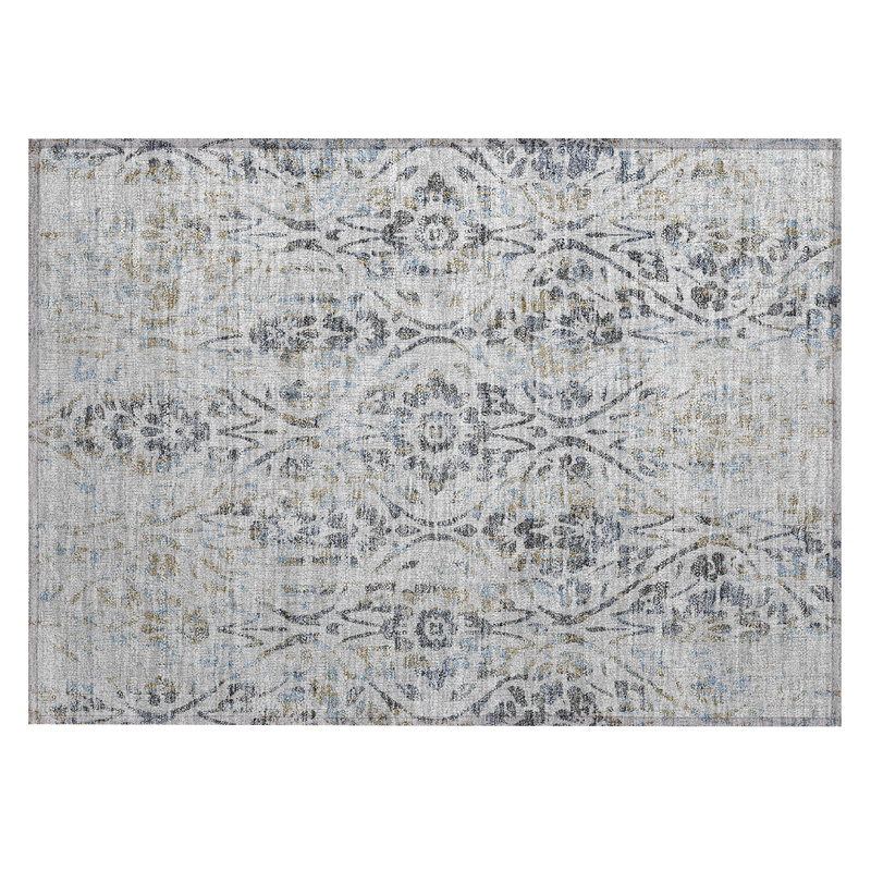 Tapis intérieur / extérieur Maliana, Rectangle 1 pi 8 po x 2 pi 6 po