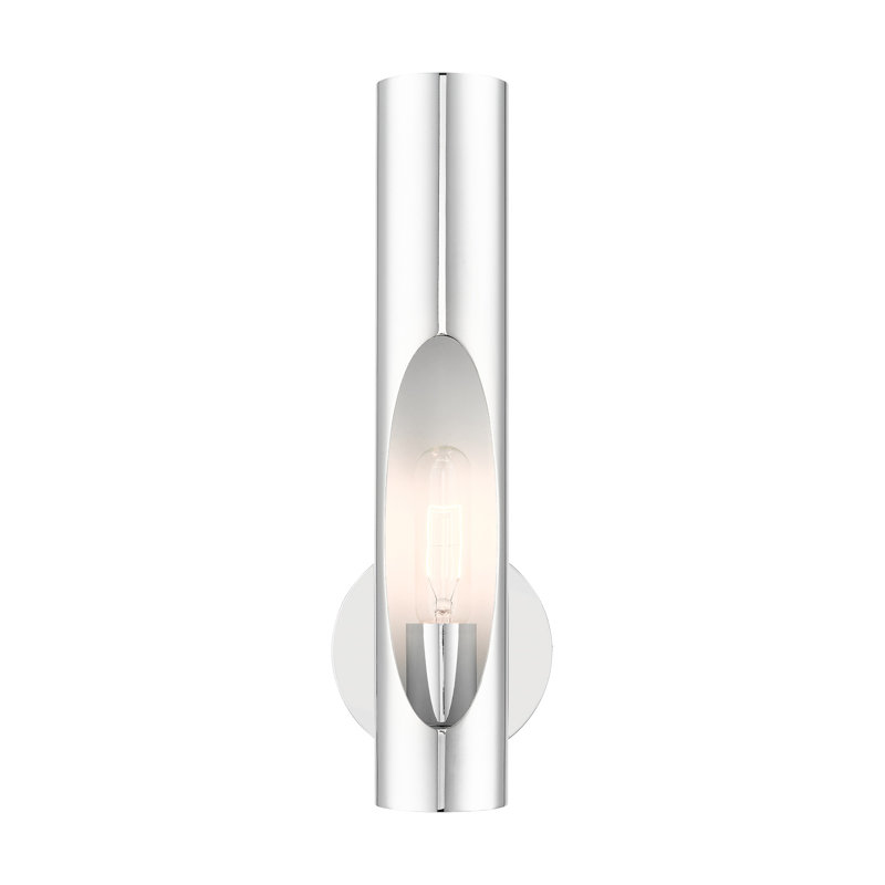 Applique murale articulée à 1 lumière Azria, Chrome poli