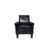 Cuir PU noir est en rupture de stock