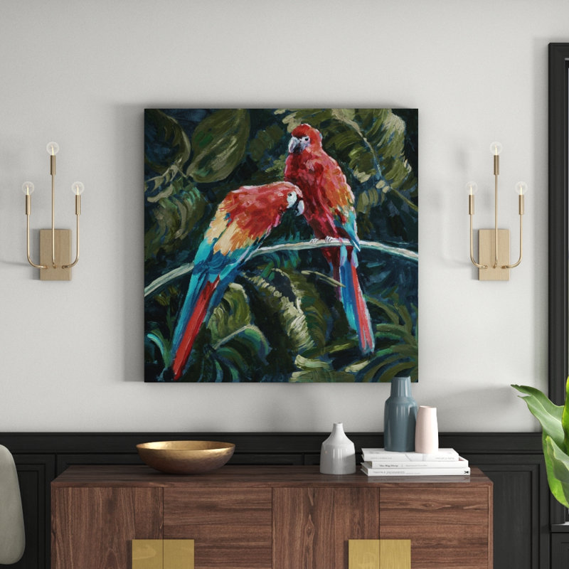 Wrapped Canvas Painting, 101cm H x 101cm W