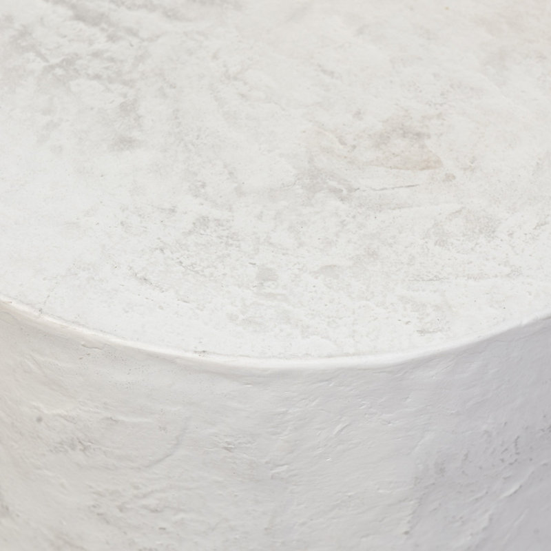 Ara End Table, Textured Lunar