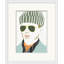 Retro Portrait 3 Framed Print