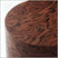Ensemble de tables basses gigognes avec finition grain de bois souche d'arbre