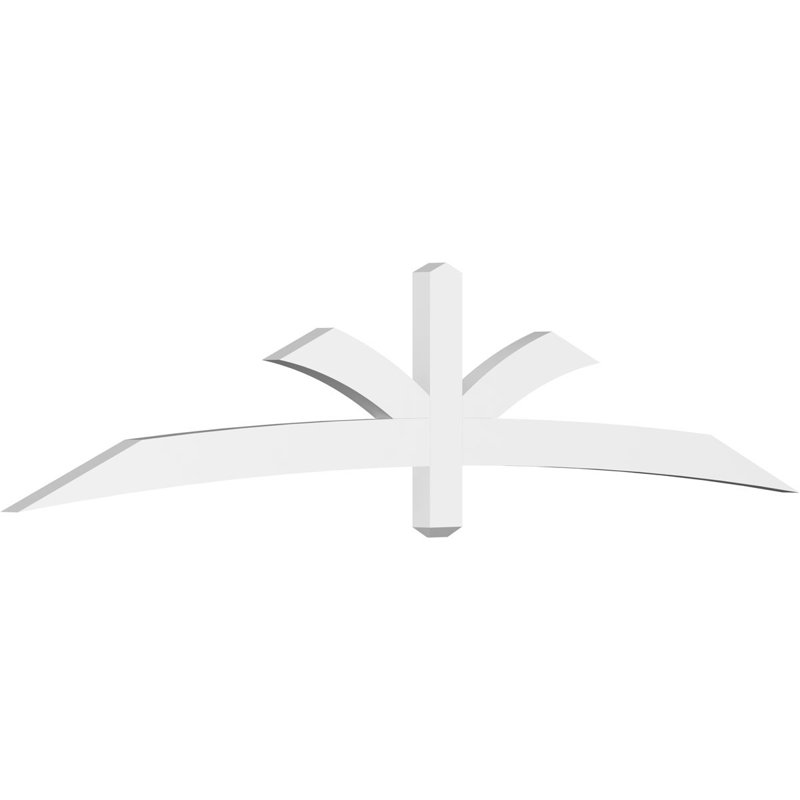 Support pour pignon Davenport, H 20 po x l 96 po (pas: 5/12), P 2 po x F 4 po, PVC