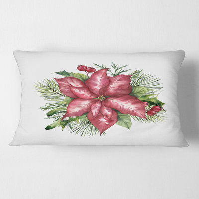 Floral Throw Pillow