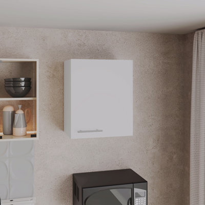 Armoire murale H 23,6 po avec 1 porte et 2 tablettes