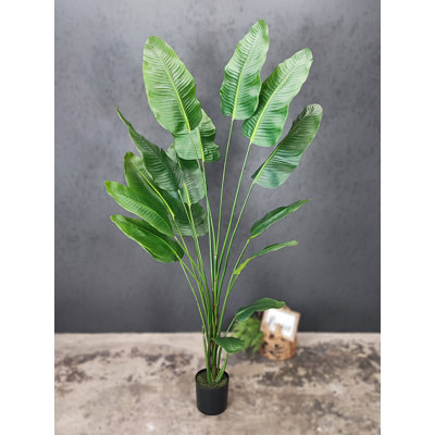 Artificial Silk Bird of Paradise Palm Tree