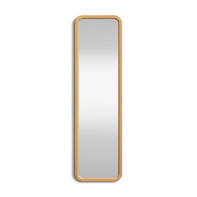 Donella Solid Wood Rectangle Mirror