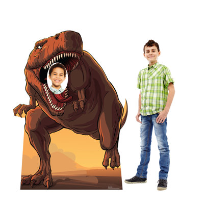 Accroche en carton dinosaure