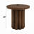 Sanat End Table, Brown Finish