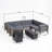 8 - Person Modular Patio Conversation Set with Cushions-367793807